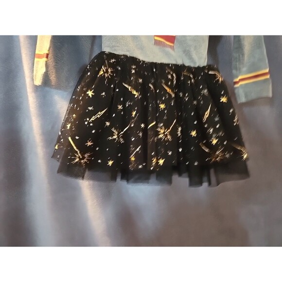 Harry Potter Hermione Long Sleeve Tutu Dress Baby Girl Size 3-6 Months Movie Fan - Picture 6 of 7